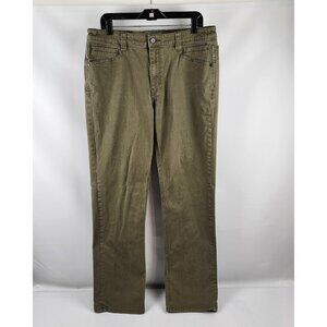LAPG Pants Mens 36x33 Terrain Flex Straight Fit Twill Green Chino Work Gear